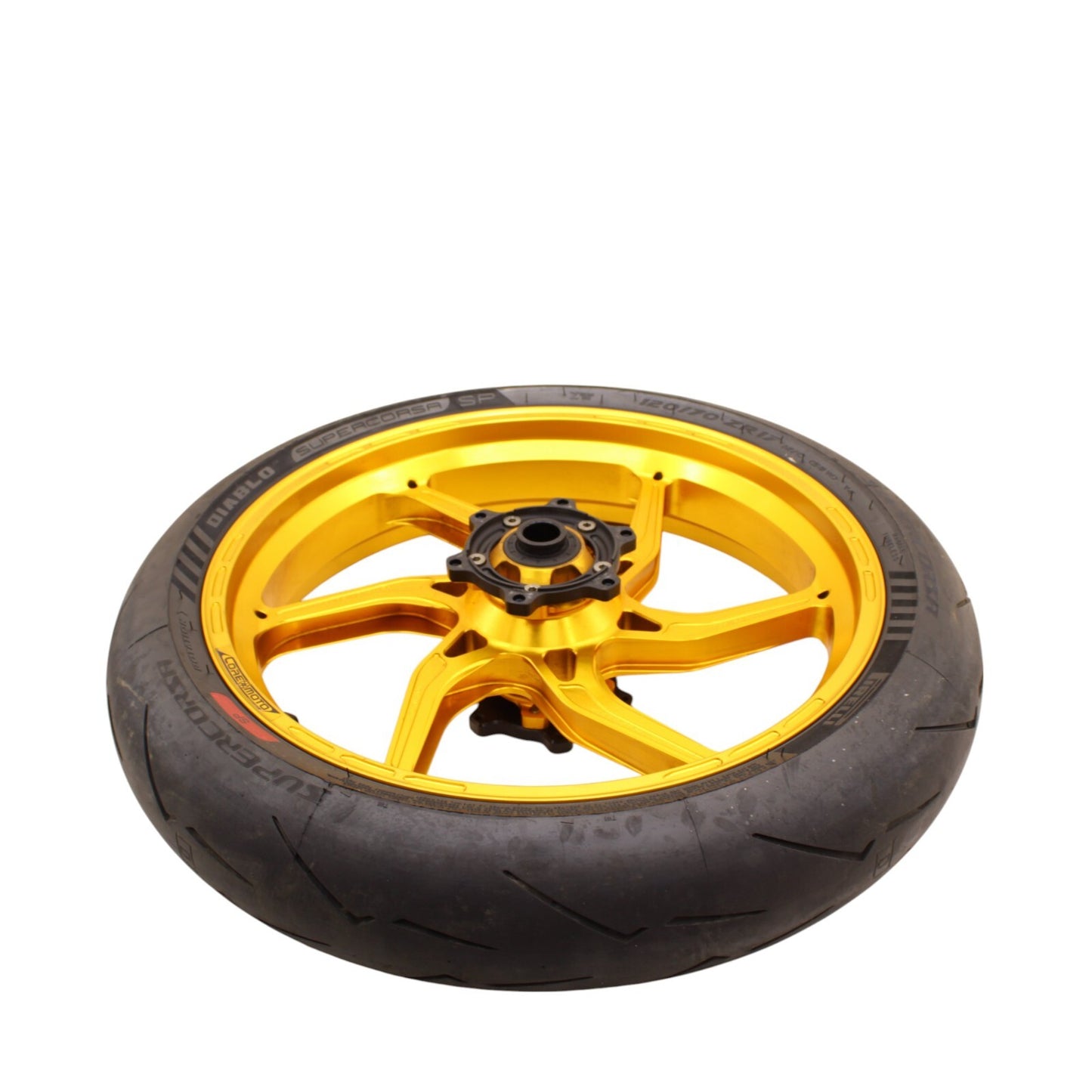 2017 - 2024 SUZUKI GSXR 1000 R Core Moto WHEEL SET FRONT REAR RIMS HUB GOLD