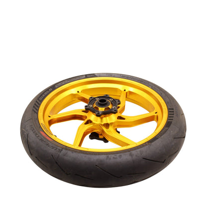 2017 - 2024 SUZUKI GSXR 1000 R Core Moto WHEEL SET FRONT REAR RIMS HUB GOLD