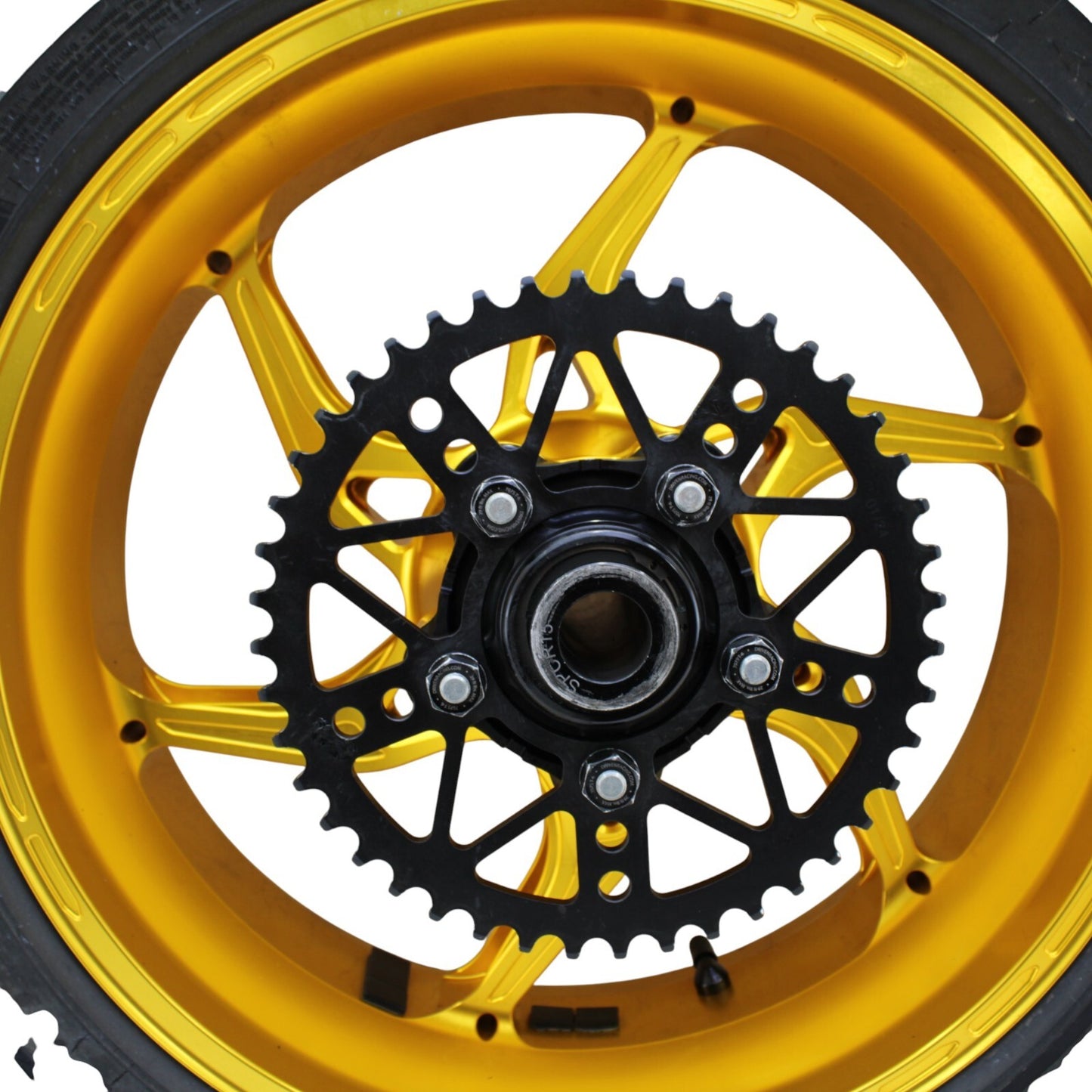 2017 - 2024 SUZUKI GSXR 1000 R Core Moto WHEEL SET FRONT REAR RIMS HUB GOLD