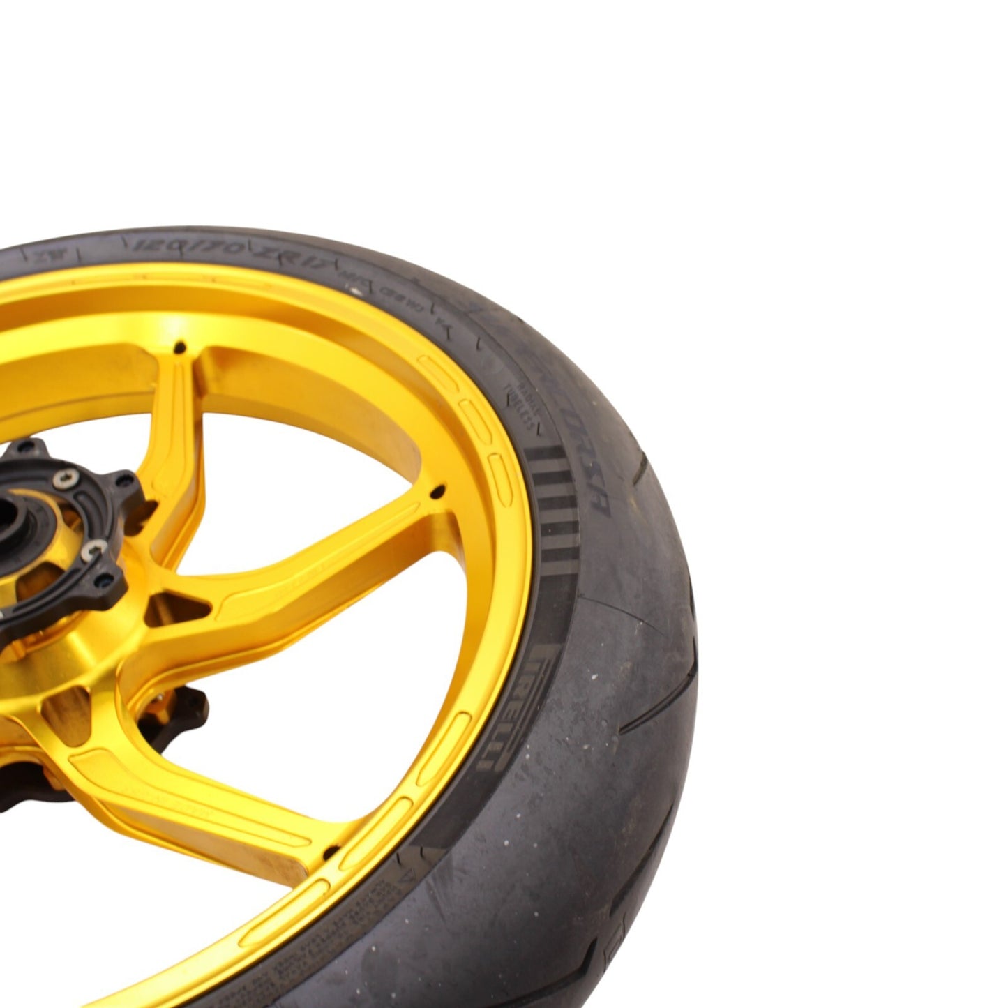 2017 - 2024 SUZUKI GSXR 1000 R Core Moto WHEEL SET FRONT REAR RIMS HUB GOLD