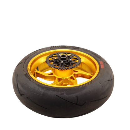 2017 - 2024 SUZUKI GSXR 1000 R Core Moto WHEEL SET FRONT REAR RIMS HUB GOLD