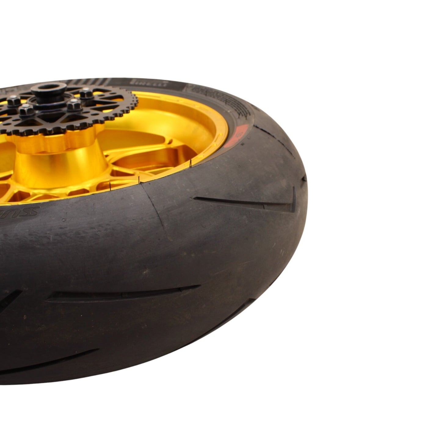 2017 - 2024 SUZUKI GSXR 1000 R Core Moto WHEEL SET FRONT REAR RIMS HUB GOLD