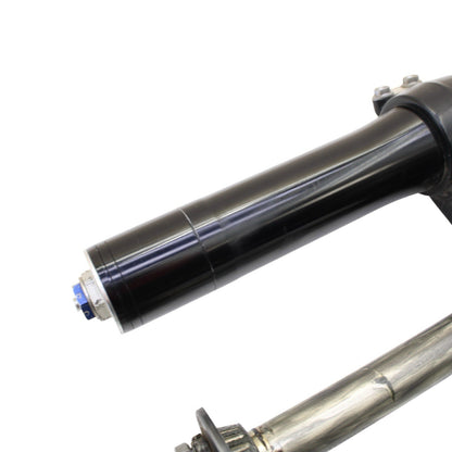 2007 - 2012 HONDA CBR600RR FORKS TRIPLE TREE AXLE FRONT SUPENSION BLACK STOCK