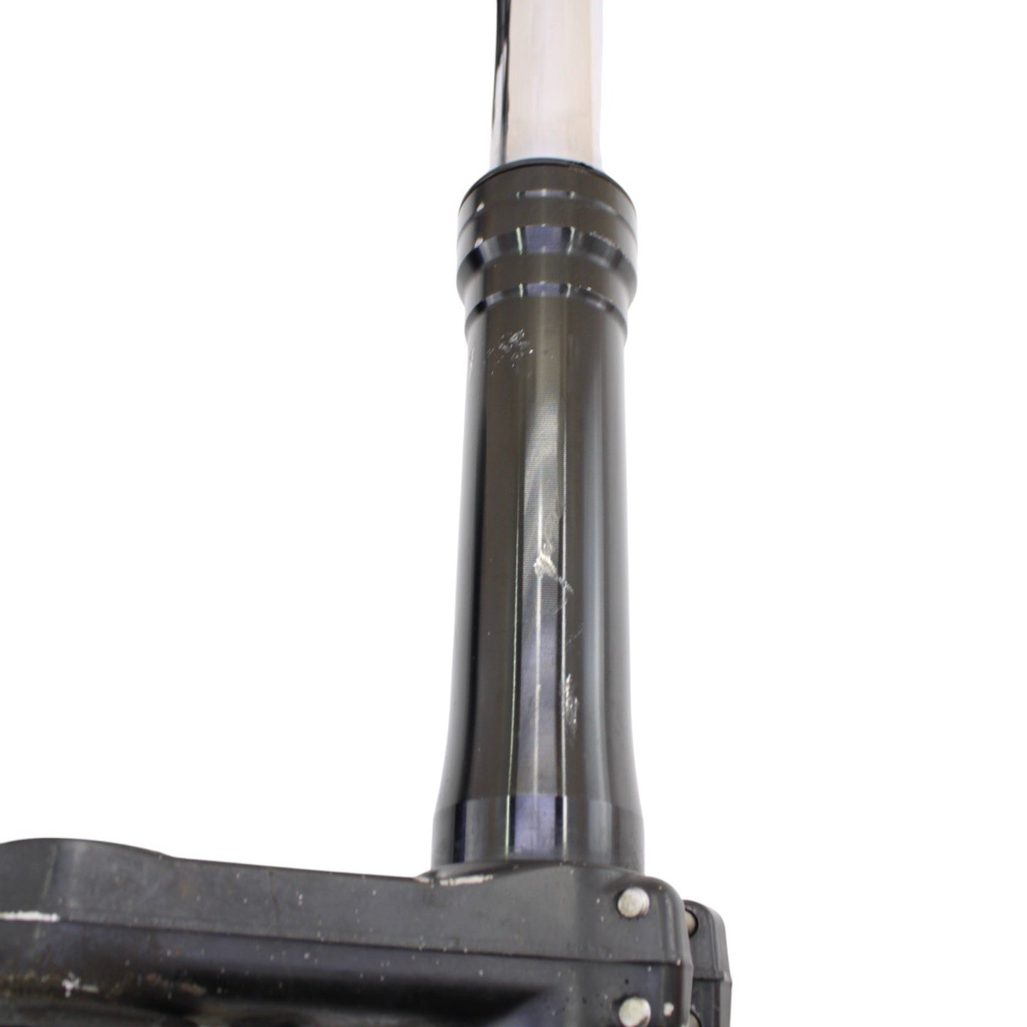 2007 - 2012 HONDA CBR600RR FORKS TRIPLE TREE AXLE FRONT SUPENSION BLACK STOCK