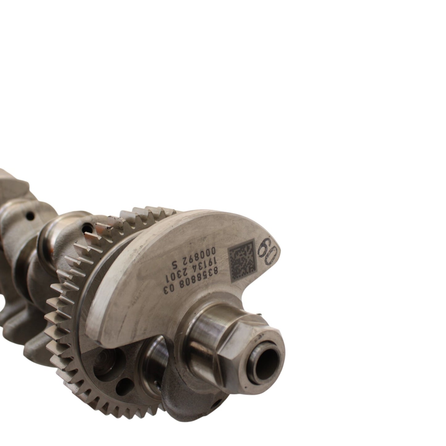 2020 - 2022 BMW S1000RR CRANKSHAFT FLYWHEEL SILVER STRAIGHT COMPLETE *NO DAMAGE*