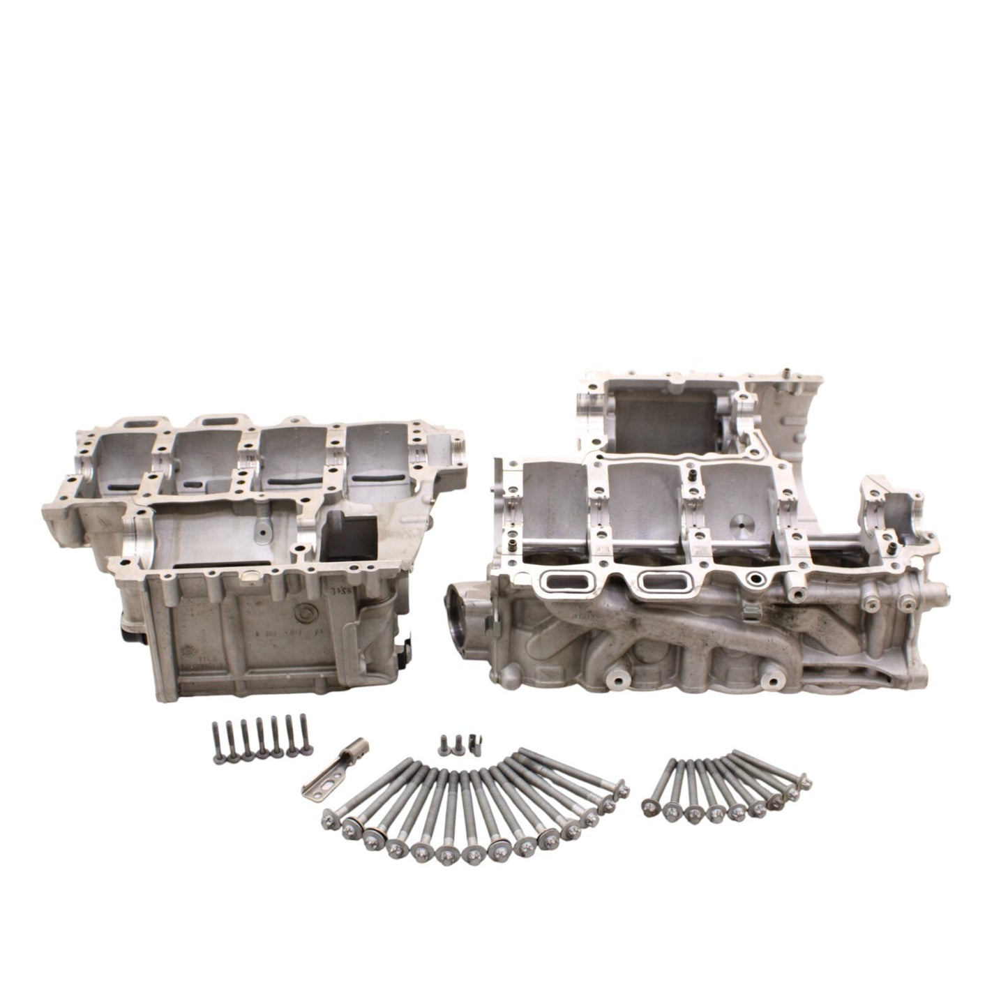 2020 - 2023 BMW S1000RR CRANKCASE MOTOR BLOCK PISTON LOT CRANK CASE SILVER