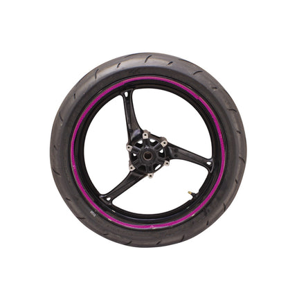 2011 - 2024 SUZUKI GSXR600 GSXR750 FRONT WHEEL BLACK RIM DUNLOP TIRE
