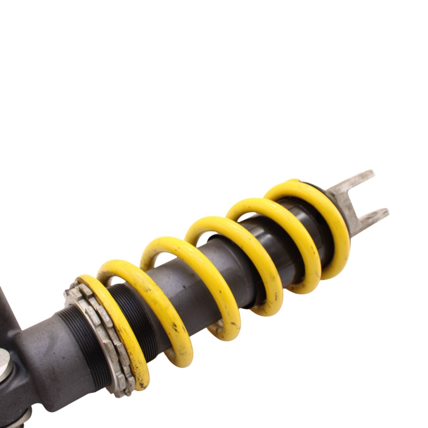2003 2004 SUZUKI GSXR1000 REAR SHOCK ABSORBER SUSPENSION YELLOW SPRING STOCK