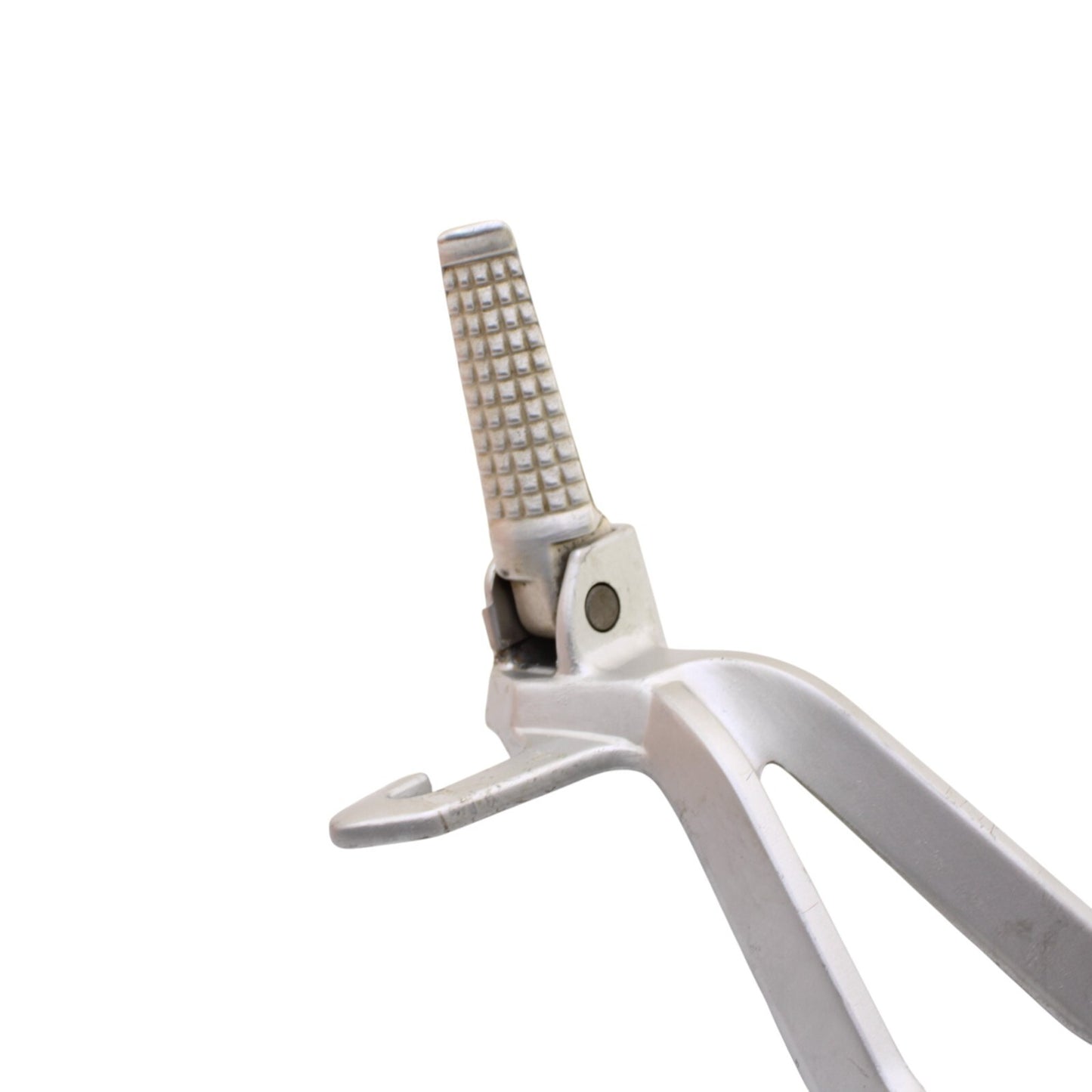 2003 2004 SUZUKI GSXR1000 PASSENGER PEGS SET PAIR REAR BACK SILVER BRACKET STOCK