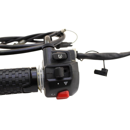 2003 2004 SUZUKI GSXR1000 RIGHT CLIP ON CONTROL SWITCH START THROTTLE CABLE OEM