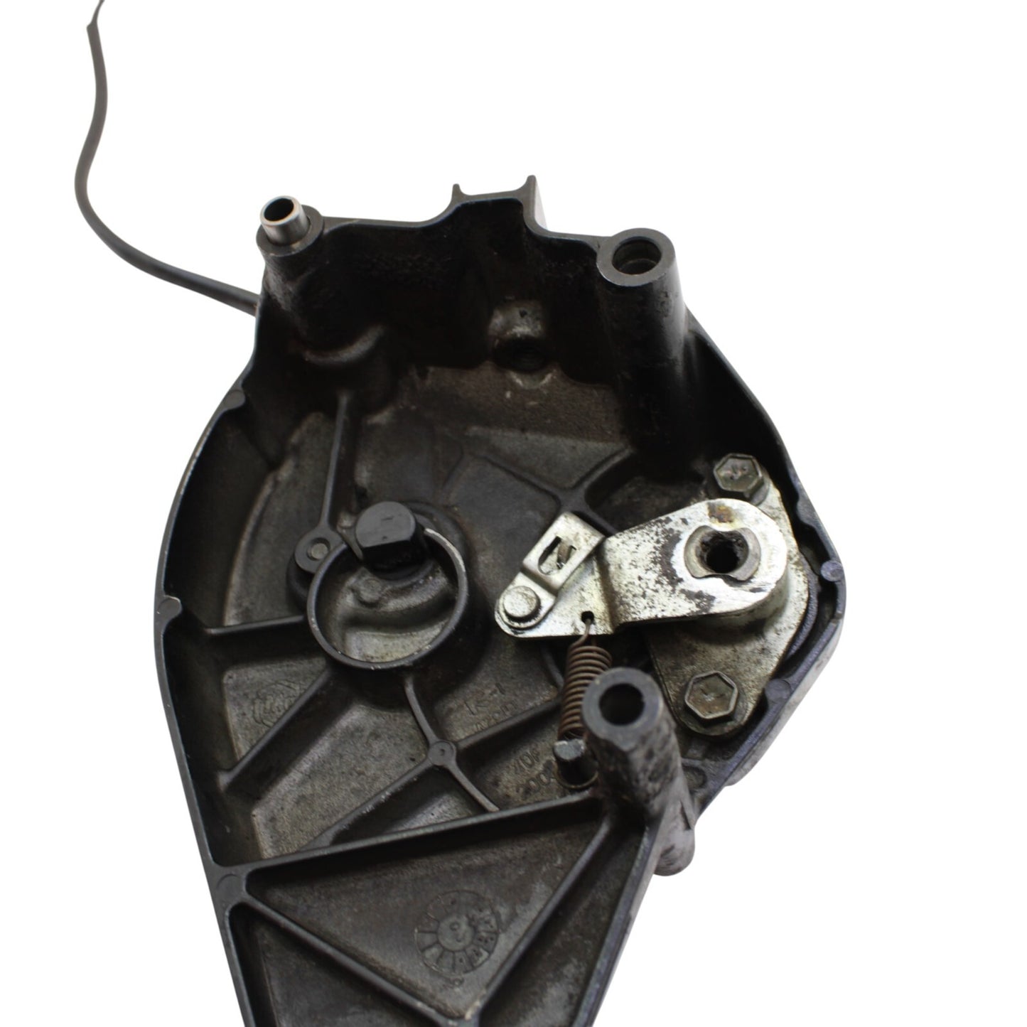 2003 2004 SUZUKI GSXR1000 SPROCKET COVER BLACK ENGINE HARDWARE BOLTS STOCK