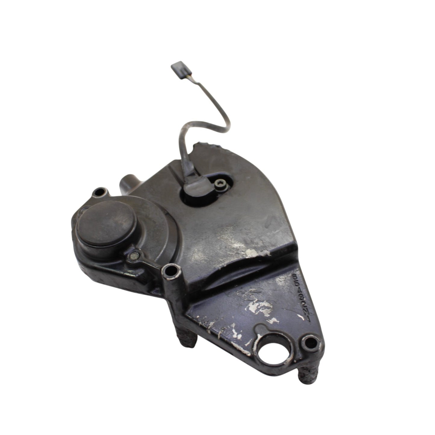 2003 2004 SUZUKI GSXR1000 SPROCKET COVER BLACK ENGINE HARDWARE BOLTS STOCK