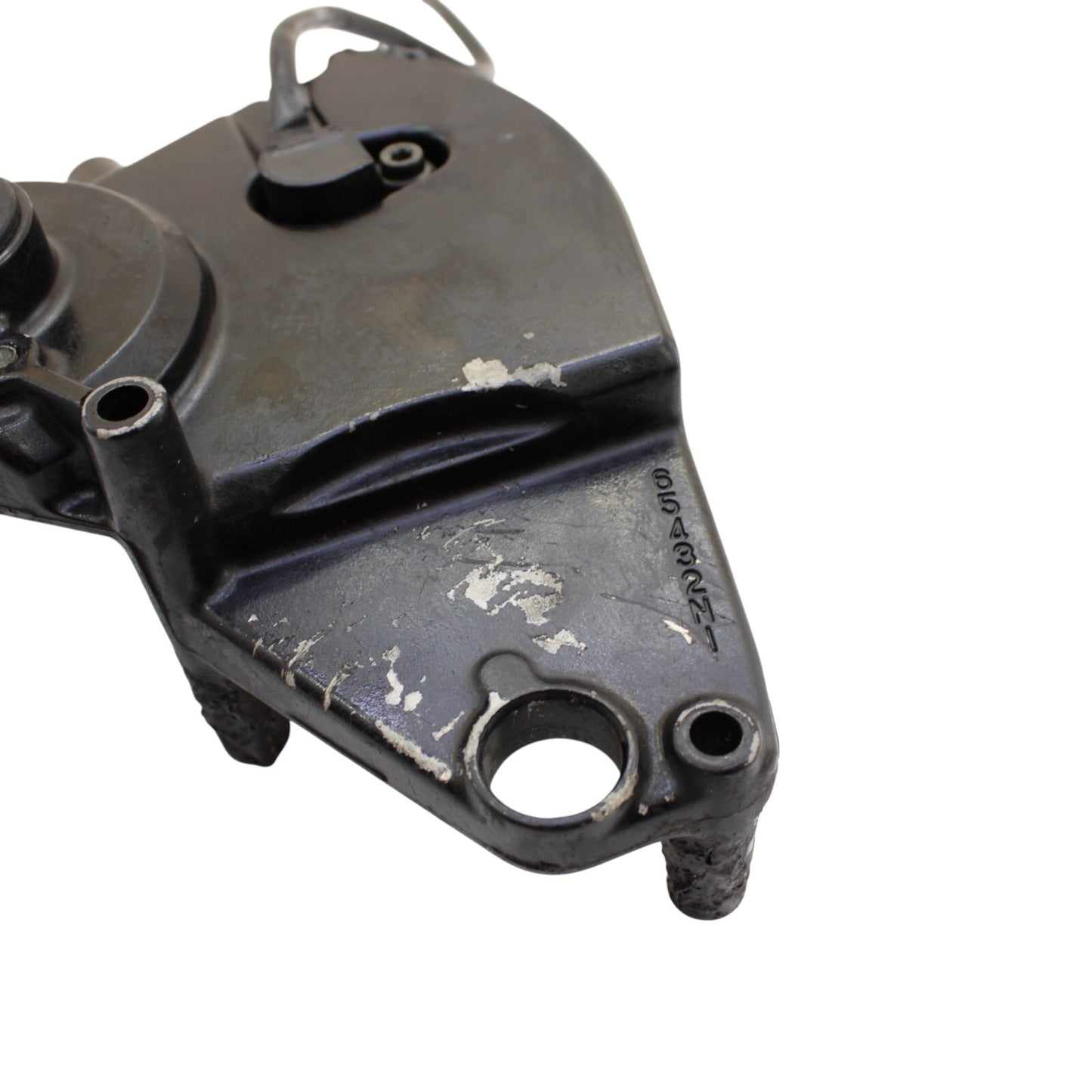 2003 2004 SUZUKI GSXR1000 SPROCKET COVER BLACK ENGINE HARDWARE BOLTS STOCK