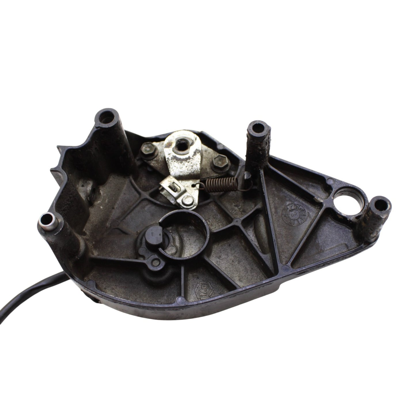 2003 2004 SUZUKI GSXR1000 SPROCKET COVER BLACK ENGINE HARDWARE BOLTS STOCK