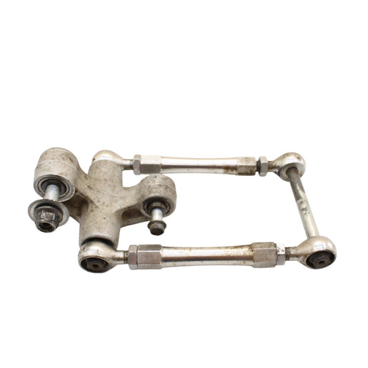 2003 2004 SUZUKI GSXR1000 DOGBONE REAR SHOCK LINKAGE LINK SILVER STOCK