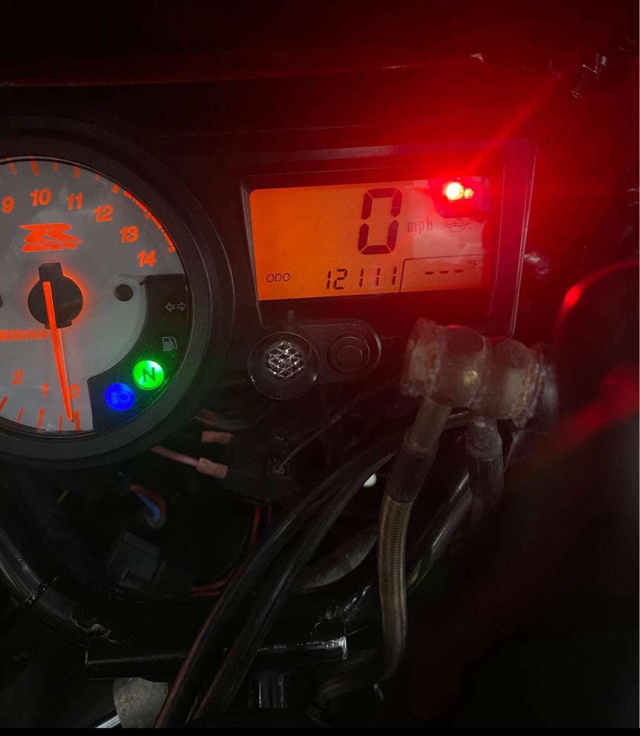 2003 2004 SUZUKI GSXR1000 SPEEDOMETER GUAGE CLUSTER ELECTRICAL SYSTEM STOCK