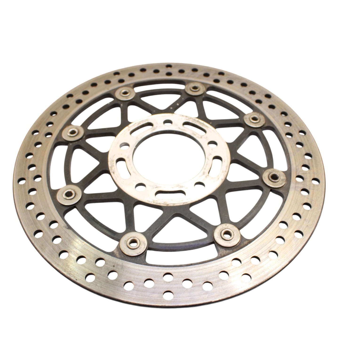 2003 2004 SUZUKI GSXR1000 FRONT BRAKE ROTORS SILVER STOCK LEFT RIGHT (5.72)