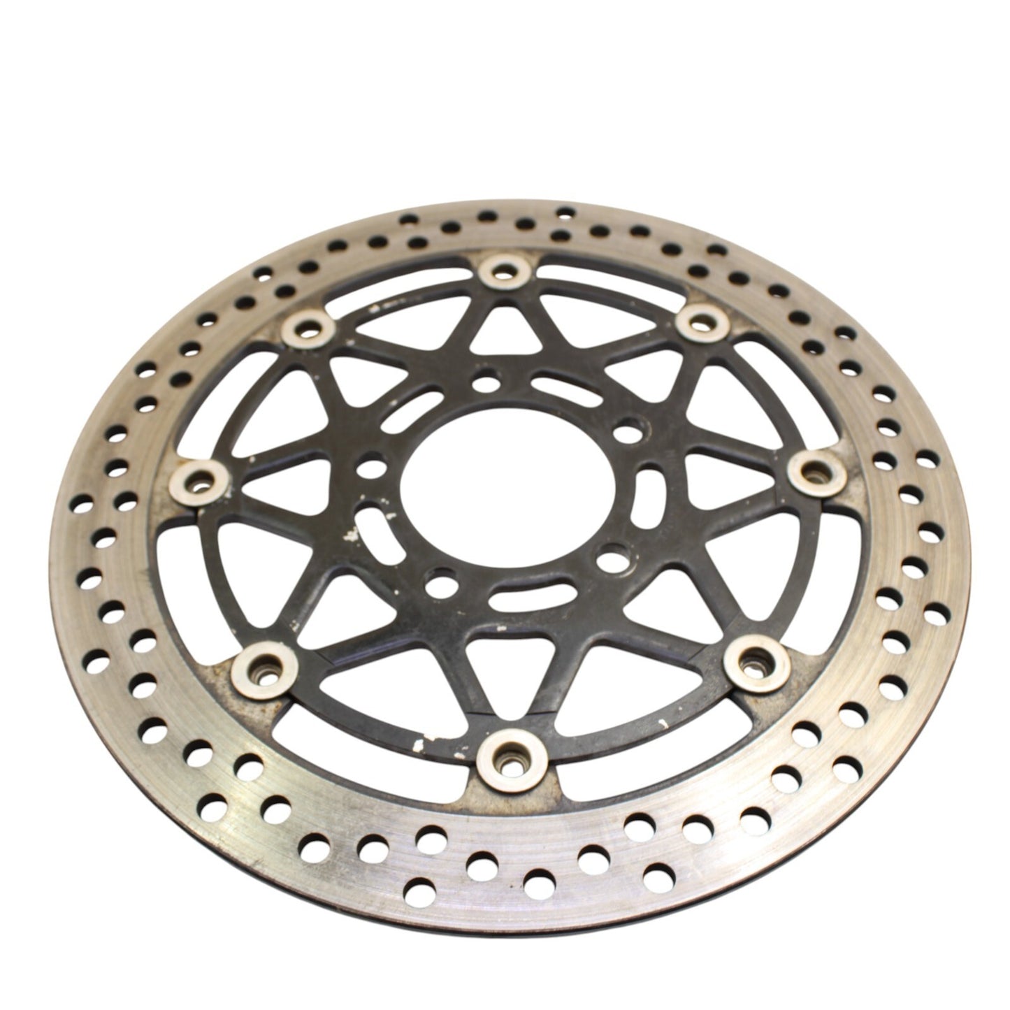 2003 2004 SUZUKI GSXR1000 FRONT BRAKE ROTORS SILVER STOCK LEFT RIGHT (5.72)