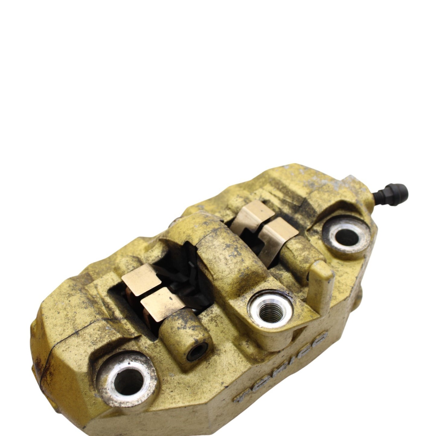 2003 2004 SUZUKI GSXR1000 FRONT BRAKE CALIPERS SET GOLD LEFT RIGHT STOCK