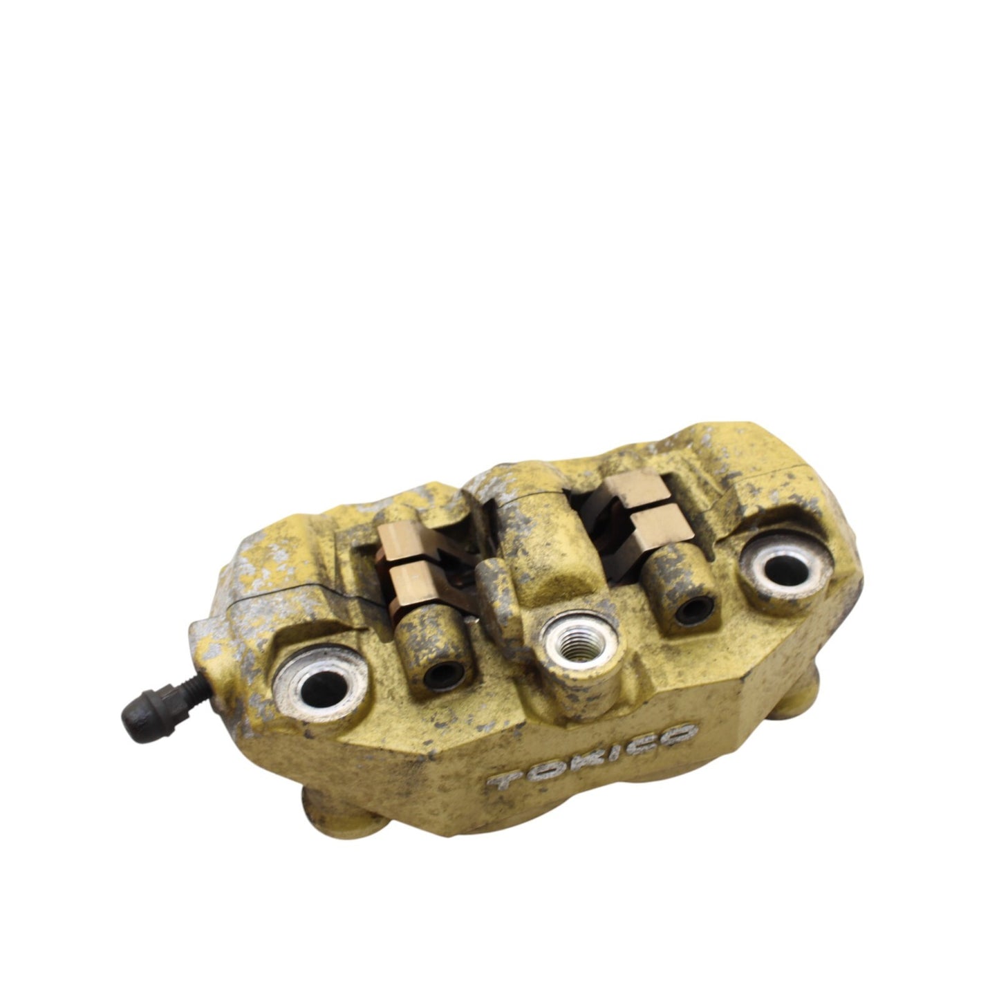 2003 2004 SUZUKI GSXR1000 FRONT BRAKE CALIPERS SET GOLD LEFT RIGHT STOCK