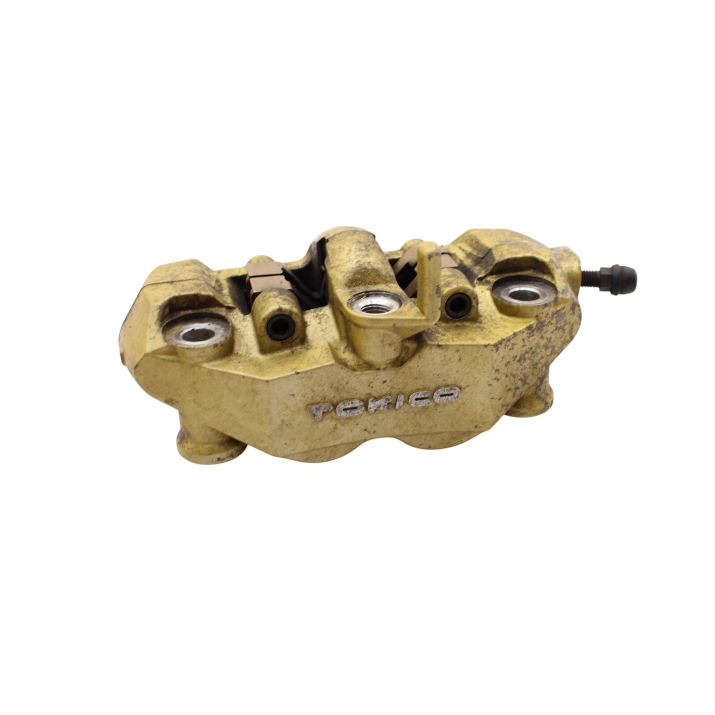 2003 2004 SUZUKI GSXR1000 FRONT BRAKE CALIPERS SET GOLD LEFT RIGHT STOCK