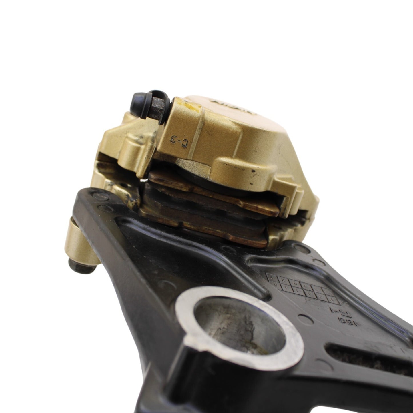 2003 2004 SUZUKI GSXR1000 REAR BACK BRAKE CALIPER W MOUNT BRACKET STOCK