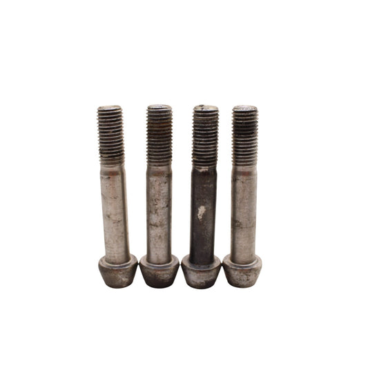 2003 2004 SUZUKI GSXR1000 FRONT CALIPER BOLTS STOCK KIT SILVER STRAIGHT