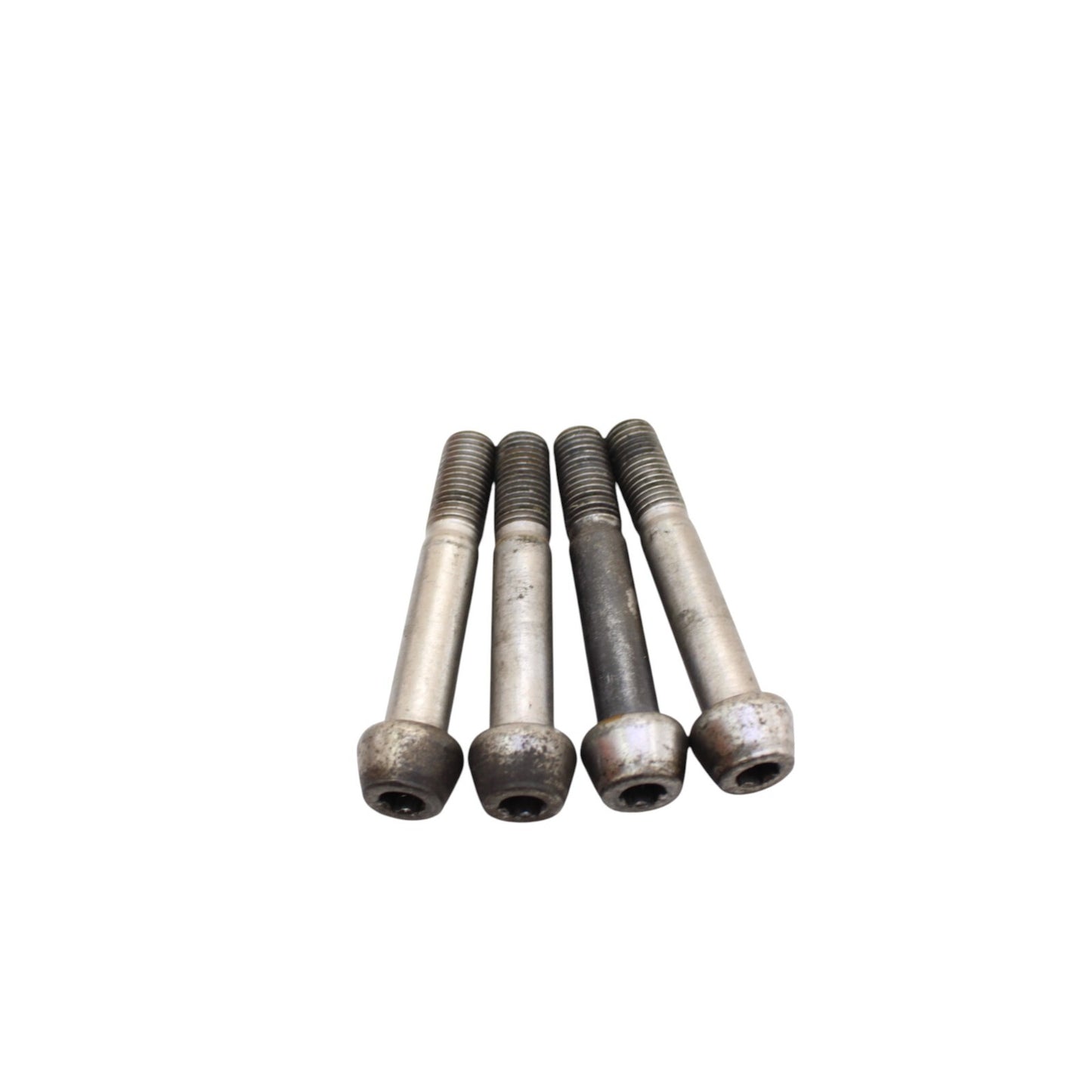 2003 2004 SUZUKI GSXR1000 FRONT CALIPER BOLTS STOCK KIT SILVER STRAIGHT