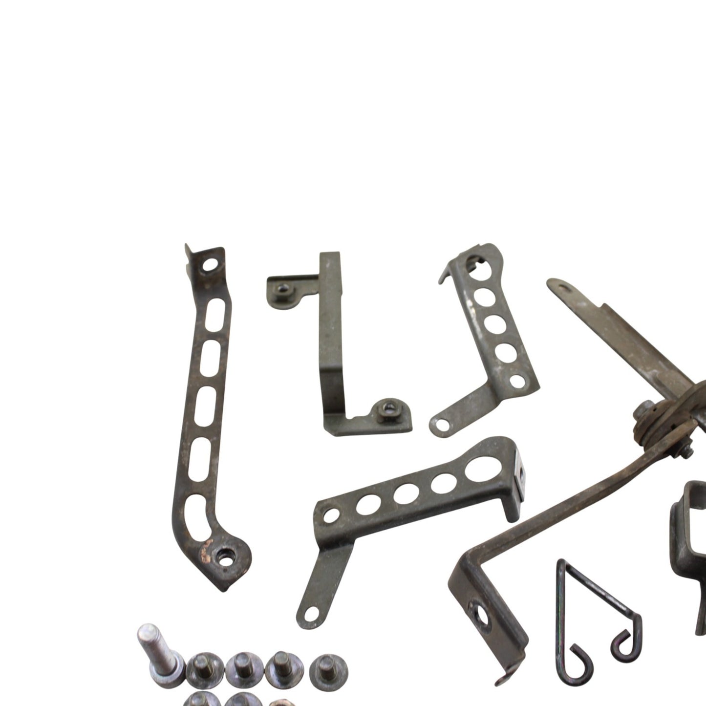 2003 2004 SUZUKI GSXR1000 RADIATOR BRACKET FAN MOUNT BOLTS HARDWARE STOCK