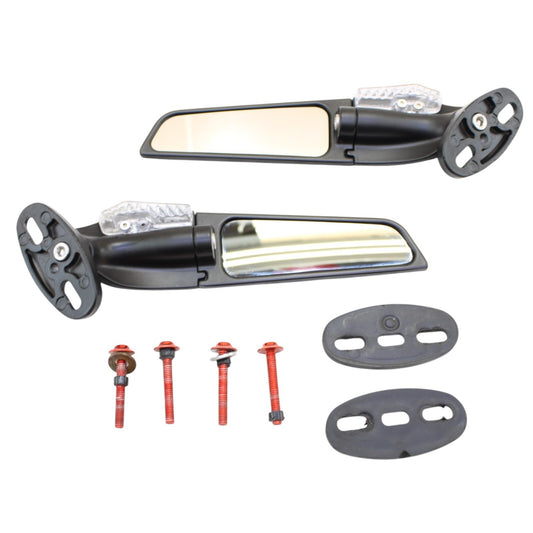 2003 2004 SUZUKI GSXR1000 MIRROR SET REARVIEW RIGHT SIDE REAR VIEW AFTERMARKET