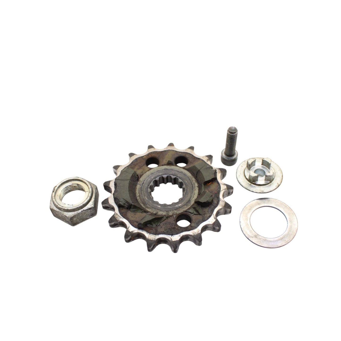 2003 2004 SUZUKI GSXR1000 FRONT SPROCKET GEAR NUT SPEED HARDWARE STOCK