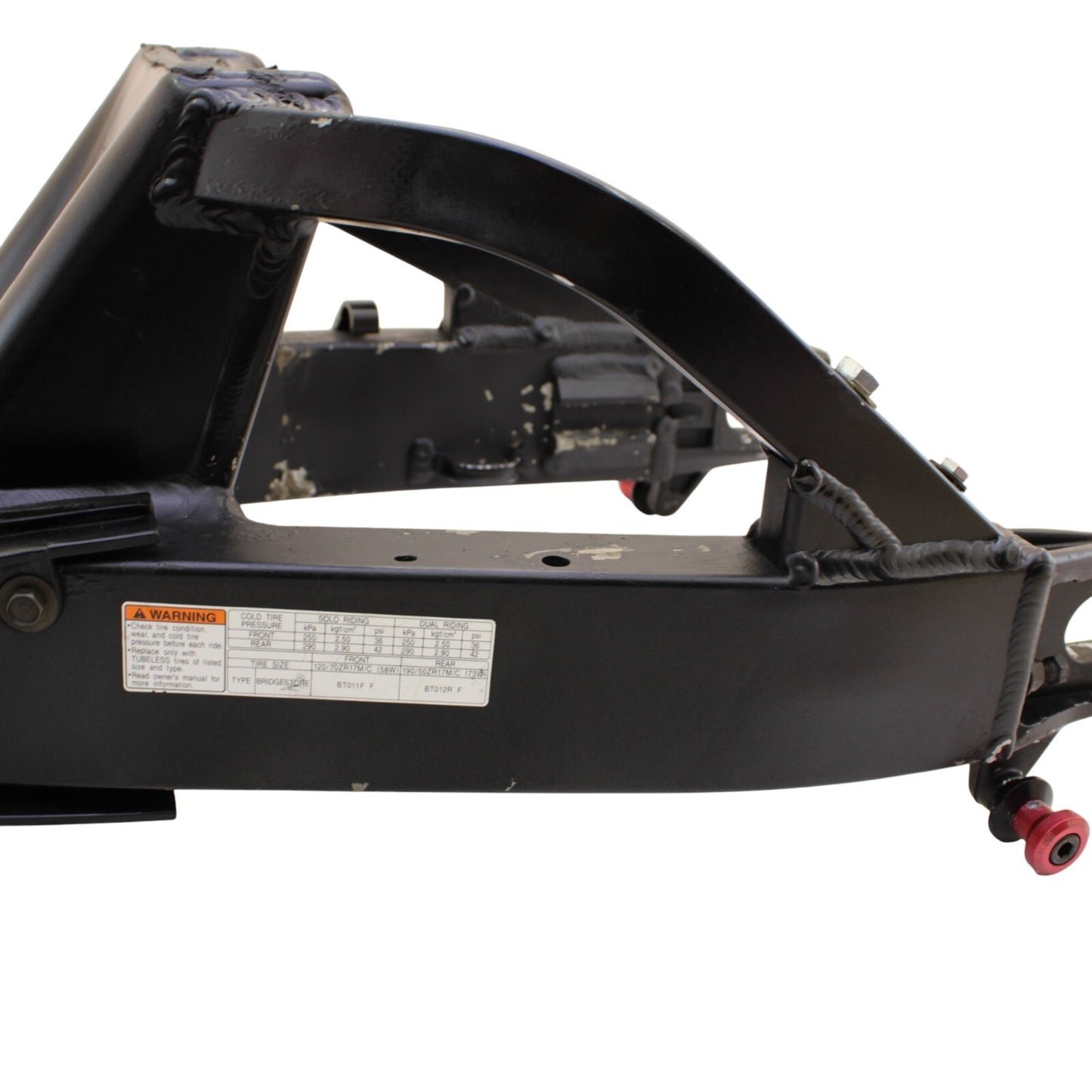 2003 2004 SUZUKI GSXR1000 SWINGARM REAR BACK SUSPENSION SWING ARM