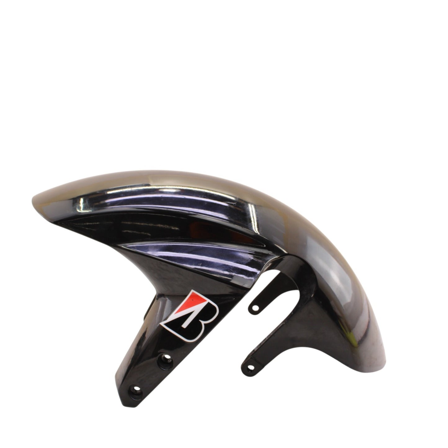 2003 2004 SUZUKI GSXR1000 FRONT FENDER WHEEL COWL FAIRING BLACK PLASTIC