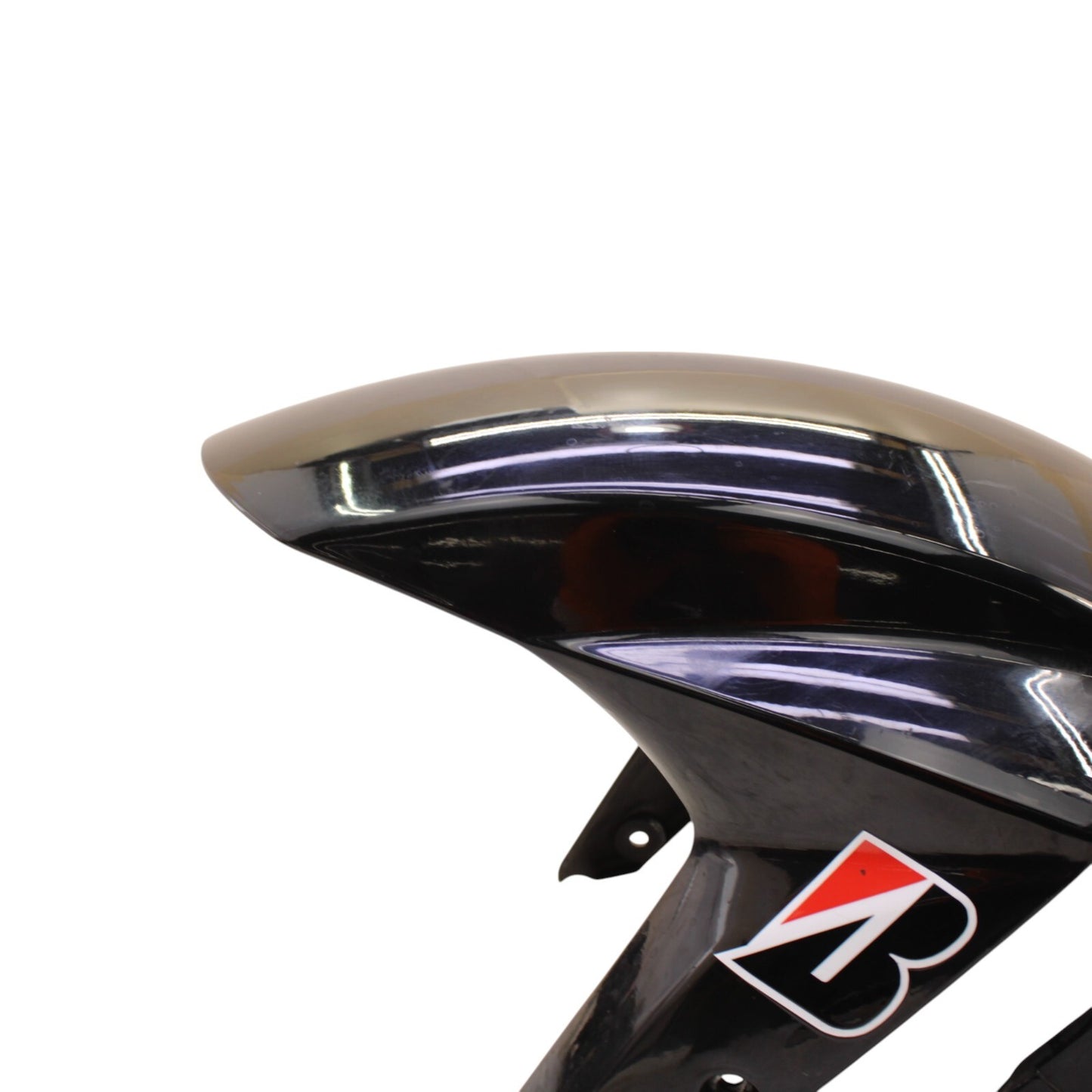 2003 2004 SUZUKI GSXR1000 FRONT FENDER WHEEL COWL FAIRING BLACK PLASTIC