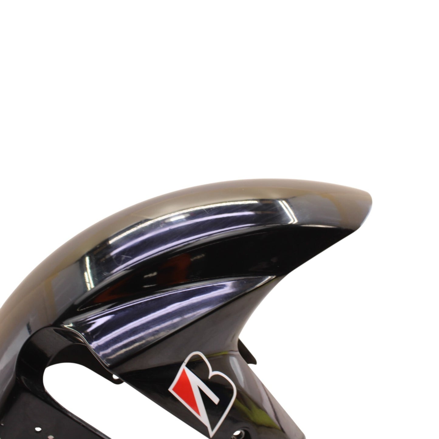 2003 2004 SUZUKI GSXR1000 FRONT FENDER WHEEL COWL FAIRING BLACK PLASTIC