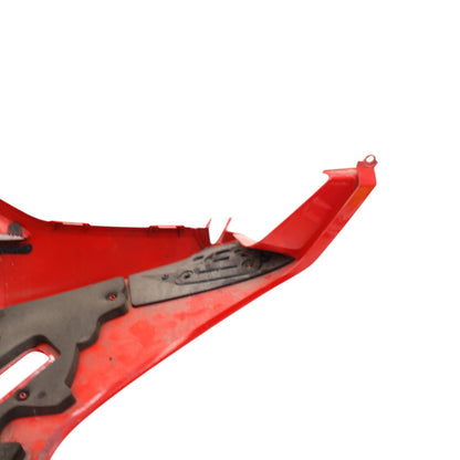 2018 - 2024 DUCATI PANIGALE V4R LEFT MID FAIRING RED PLASTIC UPPER PANEL