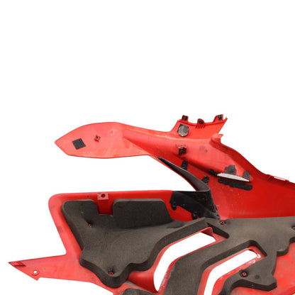 2018 - 2024 DUCATI PANIGALE V4R LEFT MID FAIRING RED PLASTIC UPPER PANEL
