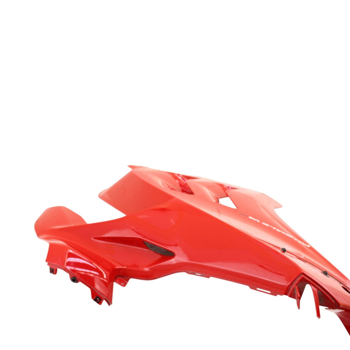 2018 - 2024 DUCATI PANIGALE V4R LEFT MID FAIRING RED PLASTIC UPPER PANEL