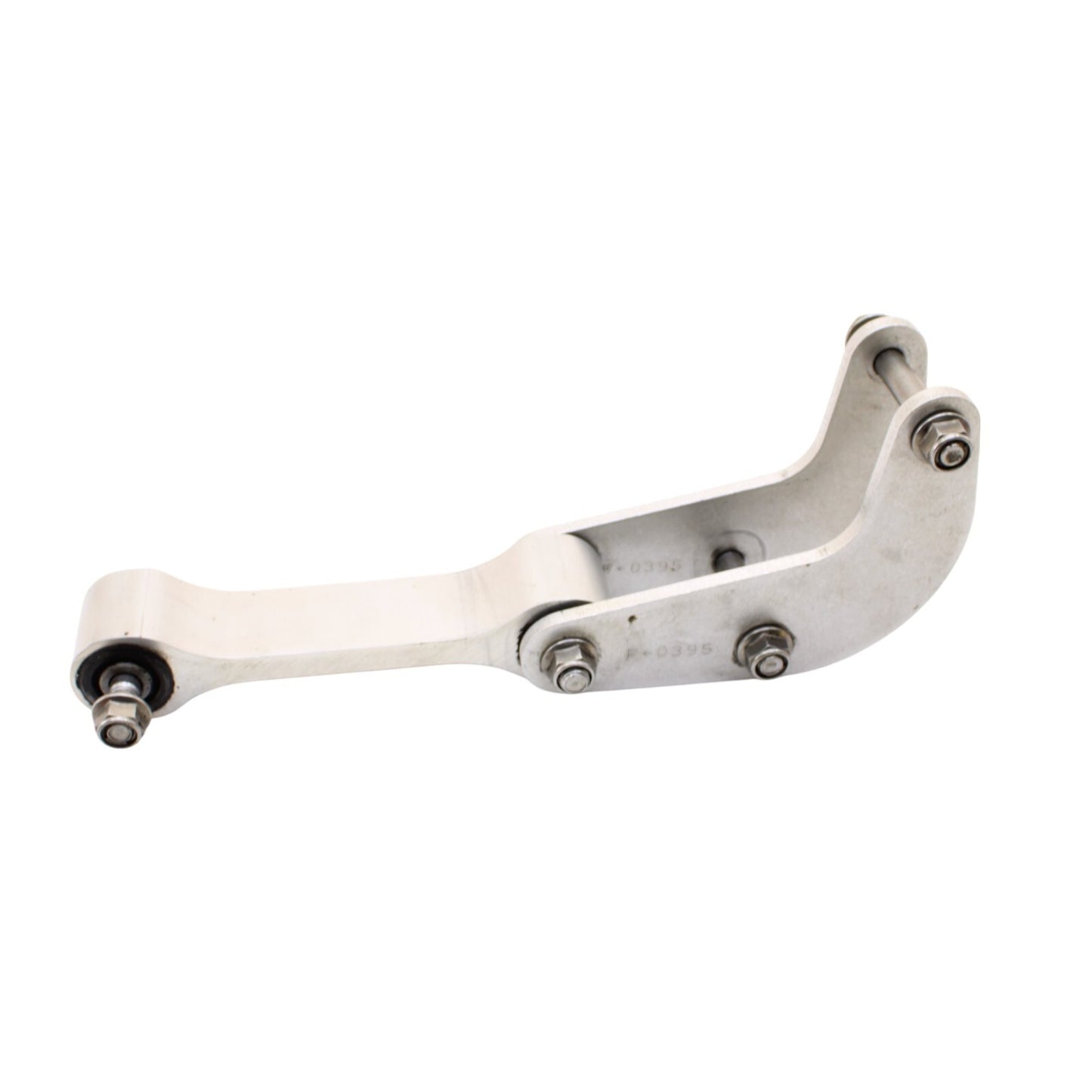 2016 - 2020 KAWASAKI NINJA ZX10R DOGBONE REAR SHOCK LINKAGE LINKS PSR SILVER