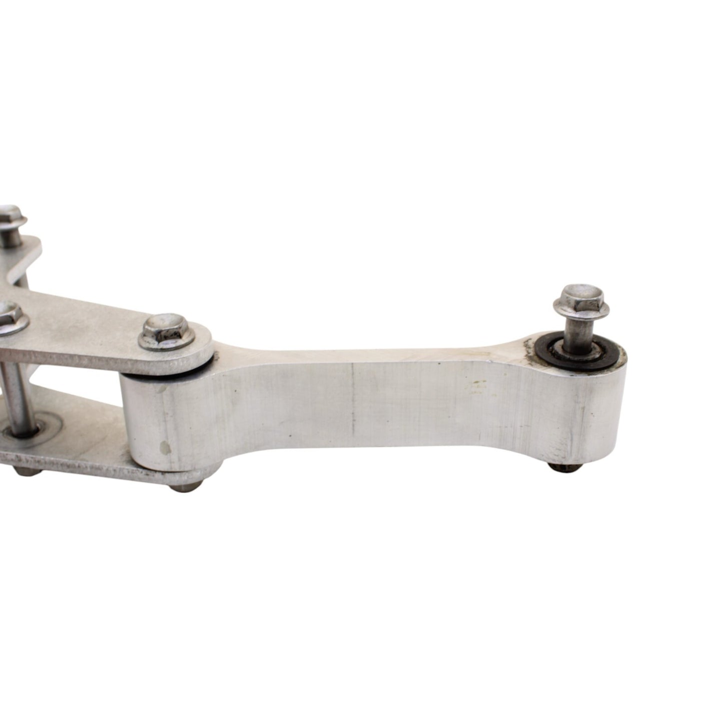 2016 - 2020 KAWASAKI NINJA ZX10R DOGBONE REAR SHOCK LINKAGE LINKS PSR SILVER