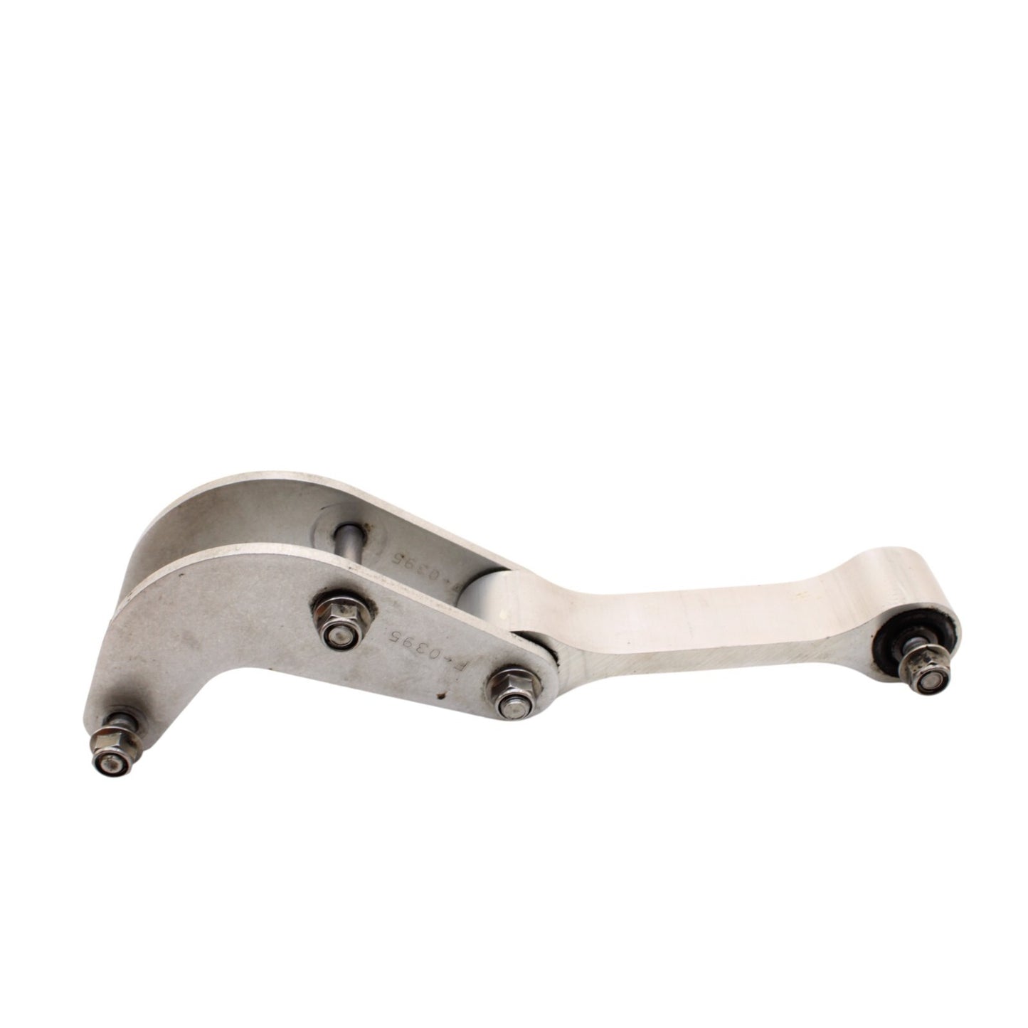 2016 - 2020 KAWASAKI NINJA ZX10R DOGBONE REAR SHOCK LINKAGE LINKS PSR SILVER