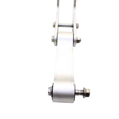 2016 - 2020 KAWASAKI NINJA ZX10R DOGBONE REAR SHOCK LINKAGE LINKS PSR SILVER