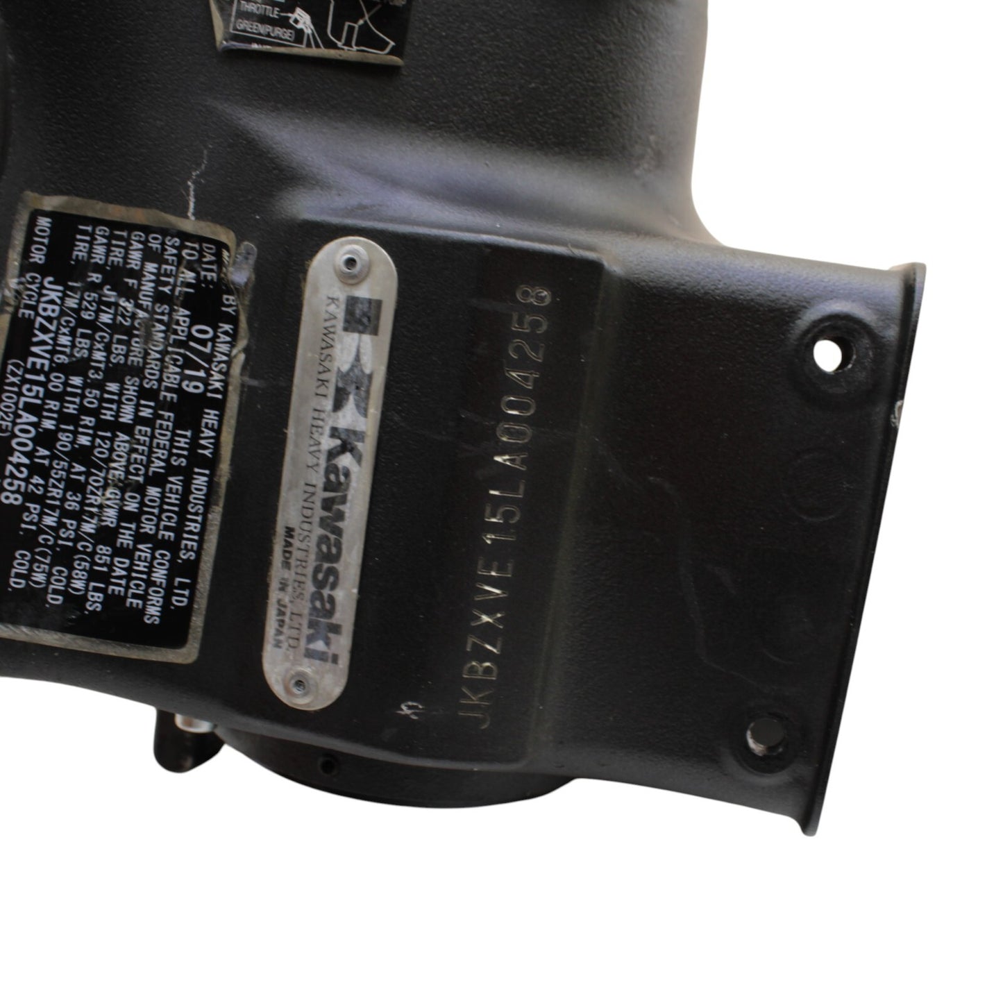 2016 - 2020 KAWASAKI NINJA ZX10R FRAME NECK