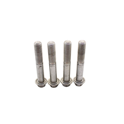 2016 - 2020 KAWASAKI NINJA ZX10R FRONT BRAKE CALIPER BOLTS STOCK SET OF 4 SILVER