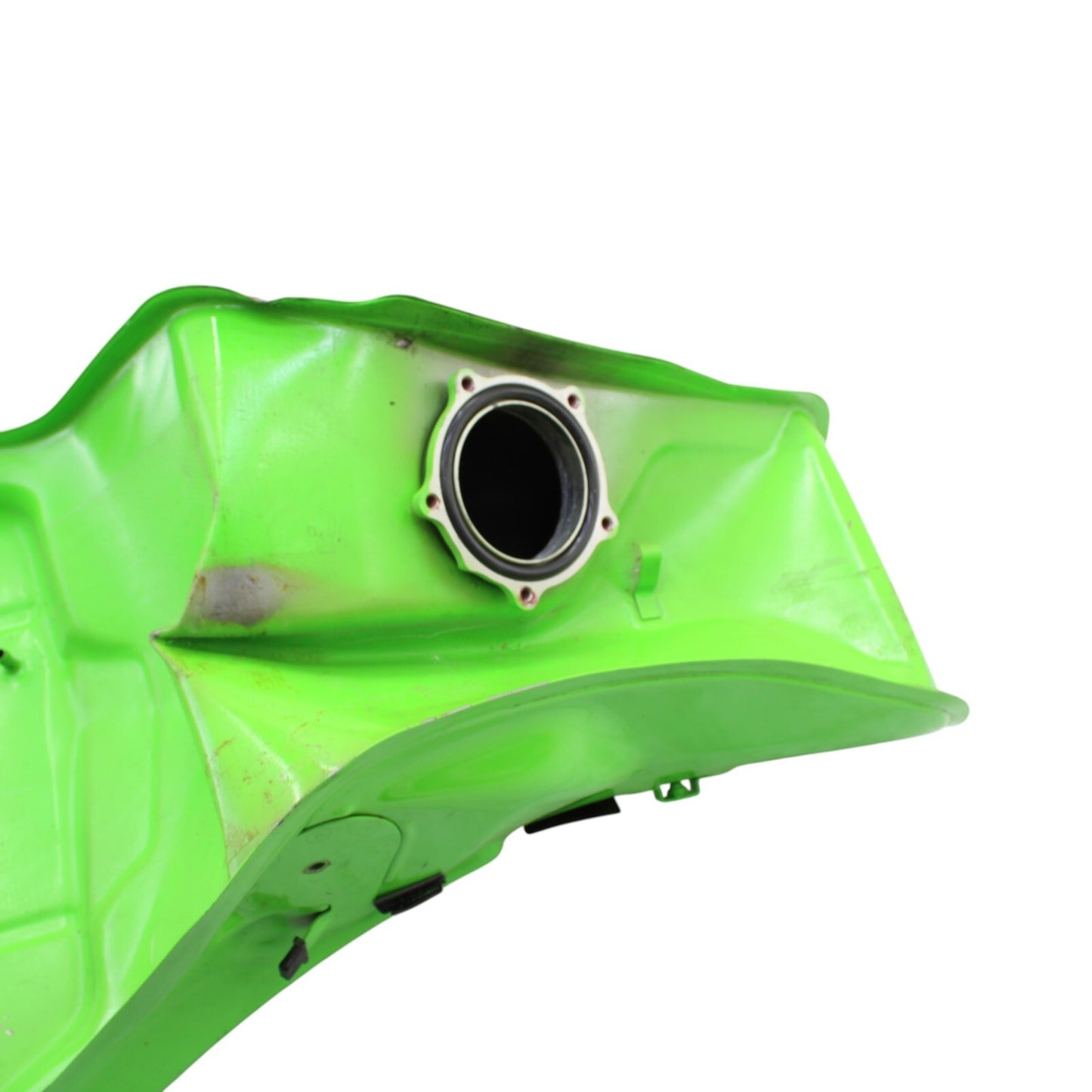 2016 - 2020 KAWASAKI NINJA ZX10R FUEL TANK GAS GREEN LIME *DENTED*