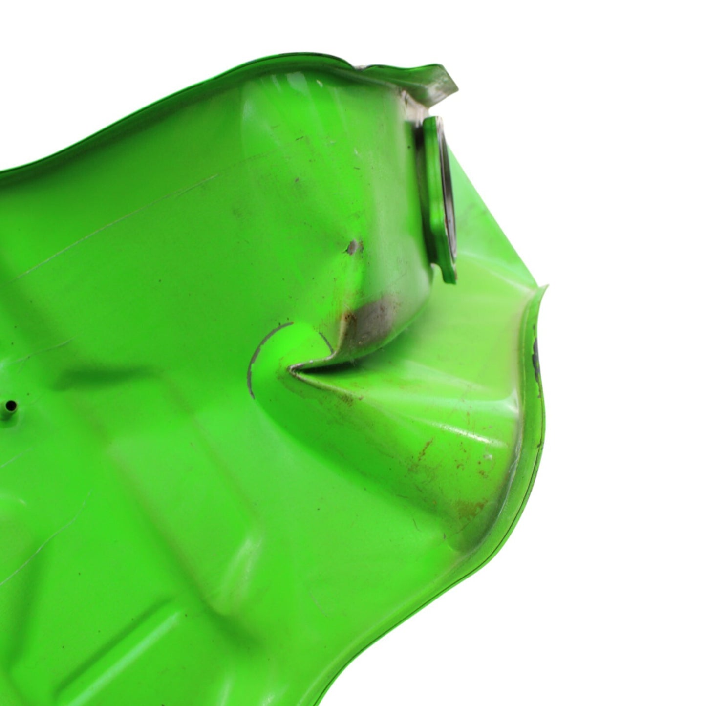 2016 - 2020 KAWASAKI NINJA ZX10R FUEL TANK GAS GREEN LIME *DENTED*