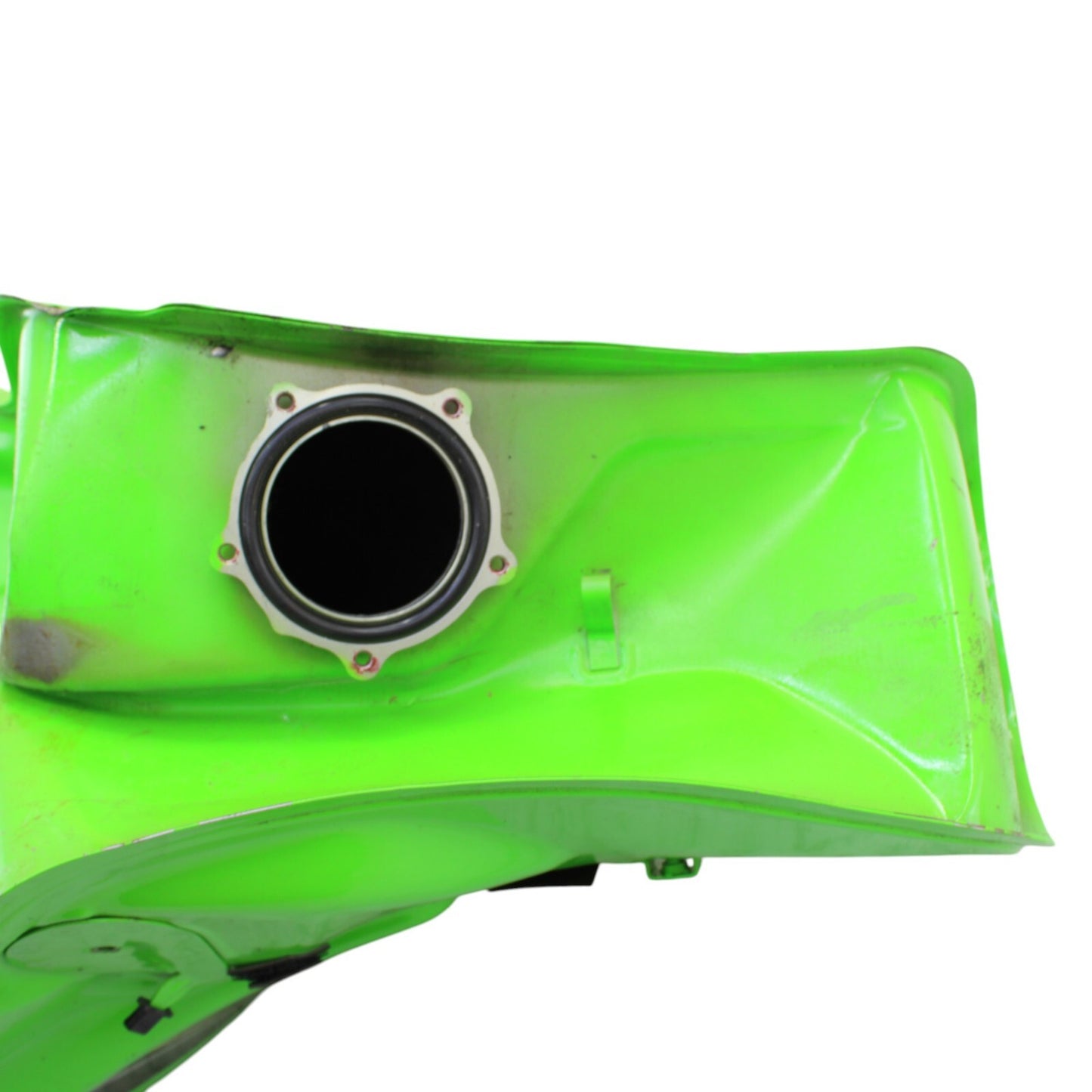 2016 - 2020 KAWASAKI NINJA ZX10R FUEL TANK GAS GREEN LIME *DENTED*