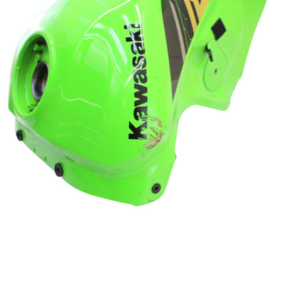 2016 - 2020 KAWASAKI NINJA ZX10R FUEL TANK GAS GREEN LIME *DENTED*