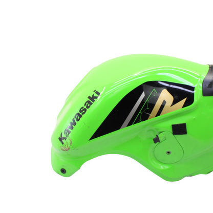 2016 - 2020 KAWASAKI NINJA ZX10R FUEL TANK GAS GREEN LIME *DENTED*