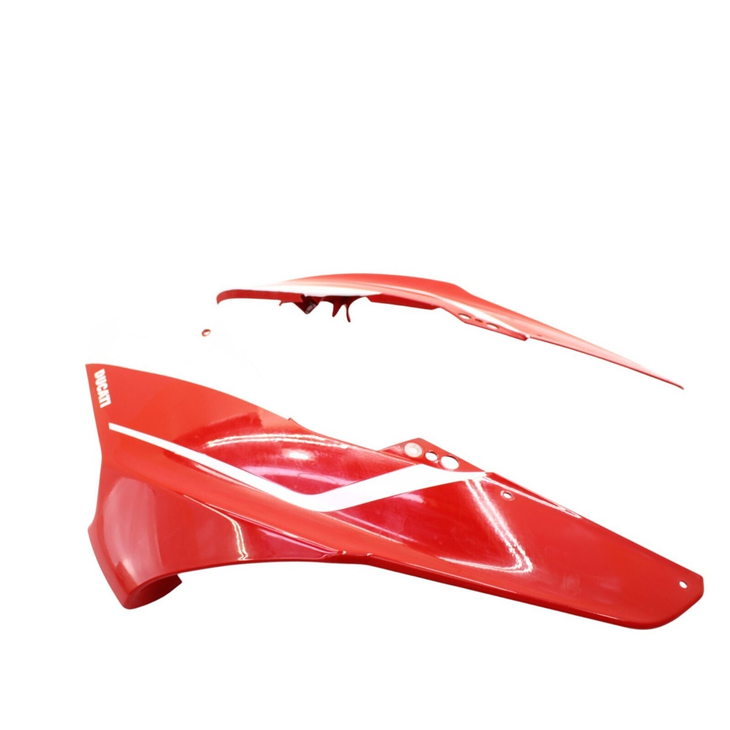 2018 - 2024 DUCATI PANIGALE V4 V4S FRONT NOSE FAIRING RED PLASTIC RED WHITE